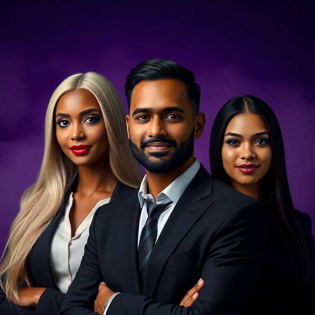 Professional team collaboration